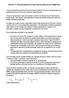 2017 Report to the SPFA Committee