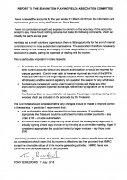 2018 Report to The Seavington Playing Fields Association Committee