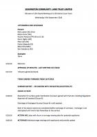 CLT Meeting Minutes – Final 19.9.2018