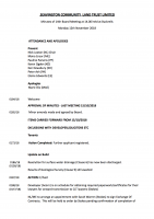 CLT Meeting Minutes – Final 12.11.2018