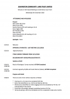 CLT Meeting Minutes – Final 5.12.2018