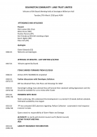 CLT Meeting Minutes – Final 27.3.2018