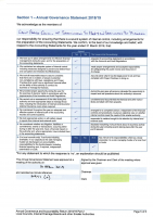 Section 1 Annual Governance Statement