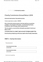 SPFA Annual Return 2019