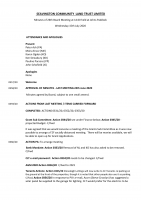 CLT Meeting Minutes